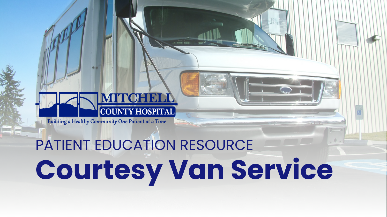 Patient Resource Courtesy Van